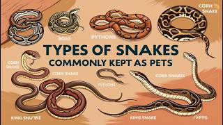 What Types of Snakes Make the Most Popular Pets [upl. by Barna]