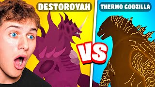 THERMO GODZILLA Vs THE DESTROYAH [upl. by Avuha]