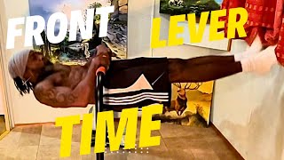 Road to  front lever  calisthenics workout day 2 [upl. by Maro]