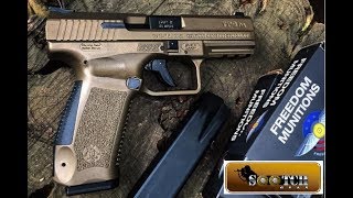 New Canik TP9 DA 9mm Pistol Review [upl. by Farrison]