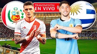 PERÚ vs URUGUAY 🔴 EN VIVO por la fecha 9 de las Eliminatorias al Mundial 2026  REACCIÓN [upl. by Notsuoh]