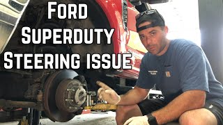 Ford Superduty stiff steering wheel fix [upl. by Olwen]