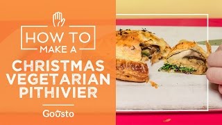 How To Make A Christmas Vegetarian Pithivier  Gousto [upl. by Ayaj]