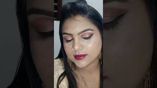 How To Create An Indian Festival Look  Festival Makeup Tutorial  shorts makeup festivalmakeup [upl. by Alcot]