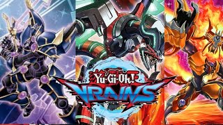 Yugioh VRAINS Ace Monsters pt 1 Decode Talker Borreload Dragon Salamangreat Heatleo [upl. by Ynaffit]