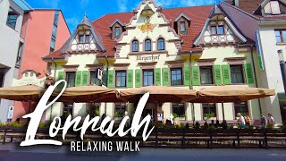 Walk Around Lorrach Historic Center and Residential Area  Germany [upl. by Ahsyia]