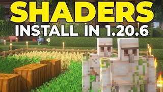 How To Download amp Install Minecraft Shaders 1206 on PC [upl. by Lrem]