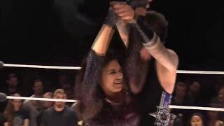 Shakira Spears v Steve West  52419 Hoodslam Tombstone Polydriver [upl. by Hakilam]