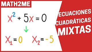 ECUACIONES CUADRÁTICAS MIXTAS desde Cero  Casio Classwiz [upl. by Wadesworth841]