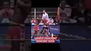 Dany Bill counters Ramon Dekkers left hook boxethai muaythai kickboxing mma boxing fight [upl. by Laverne]