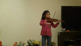 Gavotte from quotMignonquot Suzuki Violin Book 2 [upl. by Danaher]