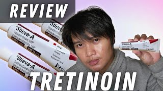 ONE MONTH REVIEW OF TRETINOIN CREAM 005  WHAT YOU NEED TO KNOW [upl. by Asilam]