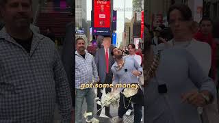 Bro Turned ENTIRE Times Square MAGA 🔥💰 [upl. by Maleki]