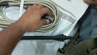 8m Extension Pressure Hose and 45 Degree Angled Lance for Ingco Dextro etc 18Oct24 Order [upl. by Eniamrehs]