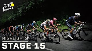 Tour de France 2024 Stage 15  EXTENDED HIGHLIGHTS  7142024  Cycling on NBC Sports [upl. by Eibbor962]