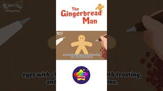 The Gingerbread Man  Fairy tale  English Stories Reading Books shorts [upl. by Ferretti]