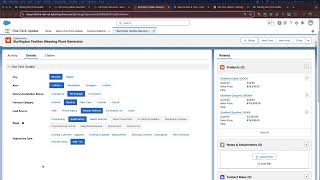 Salesforce One Click Update [upl. by Ethban912]