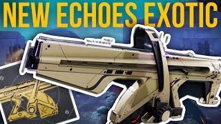 NEW ECHOES EXOTIC MASSIVE PREVIEW amp MORE  Destiny 2 Echoes [upl. by Alyak]