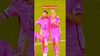 Another amazing hattrick by Messi 🐐football shortsviralmls Messi [upl. by Joline]