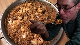 ARROZ con BACALAO y LANGOSTINOS [upl. by Jennee]