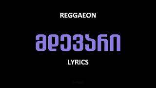 REGGAEON  მდევარი  Mdevari Lyrics [upl. by Nomis]