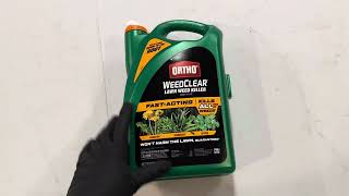 Ortho WeedClear Lawn Weed Killer Ready to Use Weed Killer for Lawns Crabgrass Killer Review [upl. by Robins800]