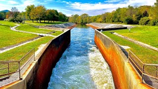 Spillway fishing for Walleye [upl. by Solhcin294]