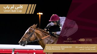 4th Al Rayyan Race Meeting  Umm Bab Cup Div 1 [upl. by Waldron]