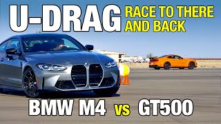 UDRAG 2022 Ford Shelby GT500 vs 2022 BMW M4 [upl. by Beuthel]