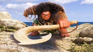 Moana  Youre Welcome  Mix with clips  Dwayne Johnson quotThe Rockquot amp LinManuel Miranda Rap [upl. by Legyn]