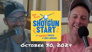 Insane paceofplay policy PGA Tour changes amp Golf Halloween Costume ideas  The Shotgun Start [upl. by Iow]