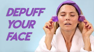 Depuff Your Face in Minutes with Ice Globes  Over 40 [upl. by Debarath]