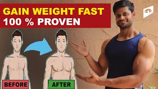 HOW TO GAIN WEIGHT FAST  UNDERWEIGHT TO MUSCULAR  10 PROVEN TIPS [upl. by Liborio725]