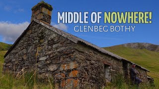 Scotlands Most Remote Bothy Overnight in Glenbeg Bothy 🏚 [upl. by Chatterjee433]