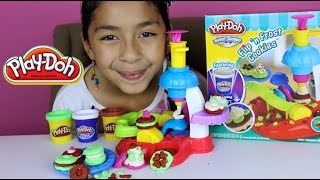 Tuesday Play Doh Flip n Frost Cookies Play Doh Sweet Shoppe Cafe [upl. by Colman]