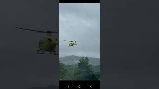 Clonmel Seems Something Bad Has Happened HSE Ambulance Helicopter [upl. by Kancler]