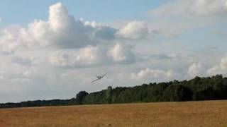 Super low pass Mustang p51 [upl. by Ahtibat]