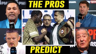 Pros Reveal their Pick For Terence Crawford VS Israil Madrimov [upl. by Ardnasxela952]