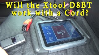 Will the Xtool D8BT work with a Cord [upl. by Ossie435]