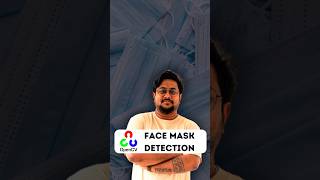 Face mask detection opencv project datascience opencv deeplearning satyajitshorts datashorts [upl. by Icyac]