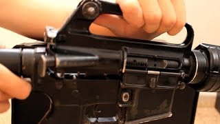 Disassembly Assembly and Cleaning the M16A1 [upl. by Levinson210]