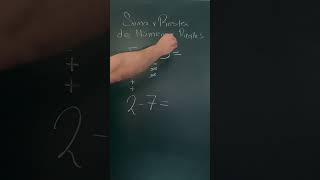 😱😱Aprende a Sumar y Restar Super fácil🤯🤯 matematica algebra aritmetica math reelsfb fypシ [upl. by Acnaib]