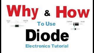 How diode works  Why and How to use Electronics Tutorials [upl. by Yeoz]