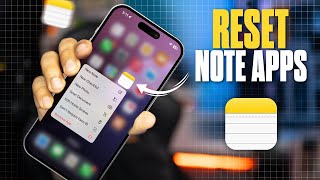 How to Reset Notes if Forgotten Password on iPhone  Regain Access to Locked Notes [upl. by Einahteb]