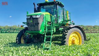 Riding with Matt John Deere R4045 Sprayer [upl. by Lewin]