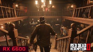 RX 6600  Ryzen 5 5500  Red Dead Redemption 2  Ultra Settings [upl. by Humfrid]