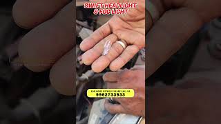 Swift Headlight and Fog Light  LED Headlight  LED Lights  Car LED Light  Car Sense Chennai [upl. by Joachim635]