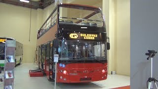 Güleryüz Cobra Double Decker Sport Bus 2016 Exterior and Interior [upl. by Zebedee]