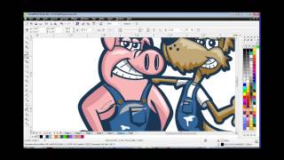 Creating Cartoons in CorelDRAW® [upl. by Damales]