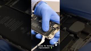 iPhone 6s battery replacement quick view tech techreview technews smartphone techtips [upl. by Herzel577]